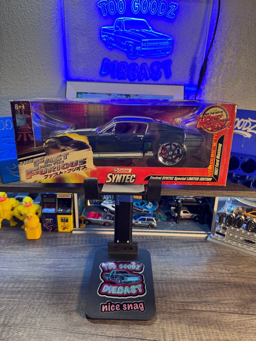 Fast and Furious Tokyo Drift 1/24 Castrol Syntec Oil 1967 Ford Mustang
